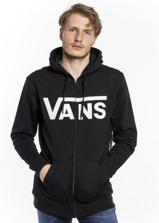 VANS pánská černá mikina MN VANS CLASSIC ZIP HOODIE II č.1